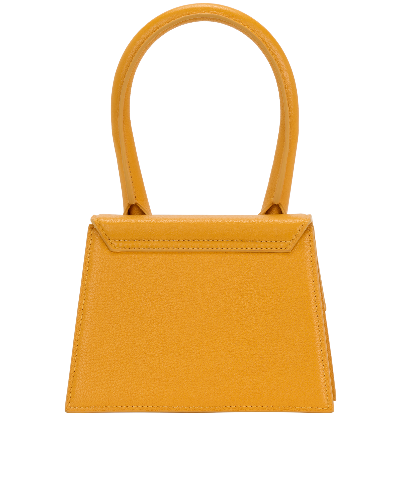 Le Chiquito Moyen, &pound;220, Handbags, Yellow, Leather, Back view
